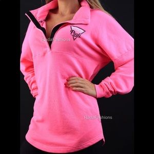 Victoria’s Secret PINK Quarter Snap Sweatshirt